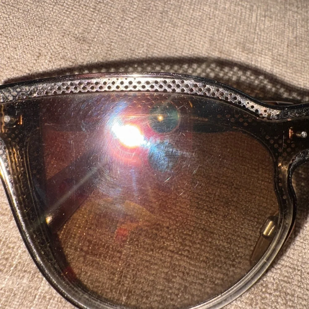 Valentino Black and Brown Sunglasses